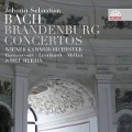 Cover-Bild zum Titel 'Brandenburgische Konzerte' von 'Harnoncourt/Leonhardt/Melkus/Mertin/KO Wiener Konz'