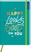 Cover-Bild zum Titel 'myNOTES Papeterie: Notizbuch A5 HAPPY LOOKS GOOD ON YOU - COLOR-POP' von ''