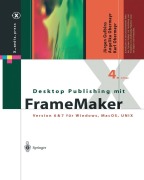 Cover-Bild zum Titel 'Desktop Publishing mit FrameMaker' von 'Jürgen Gulbins, Karl Obermayr, Angelika Obermayr'