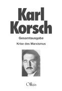 Cover-Bild zum Titel 'Krise des Marxismus' von 'Karl Korsch'