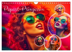 Cover-Bild zum Titel 'Popart Prinzessin (Wandkalender 2026 DIN A4 quer), CALVENDO Monatskalender' von 'Steffen Gierok-Latniak'