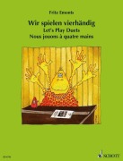Cover-Bild zum Titel 'Wir spielen vierhändig' von 'Fritz Emonts'
