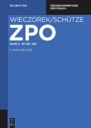 Cover-Bild zum Titel 'Zivilprozessordnung und Nebengesetze §§ 128-252' von ''