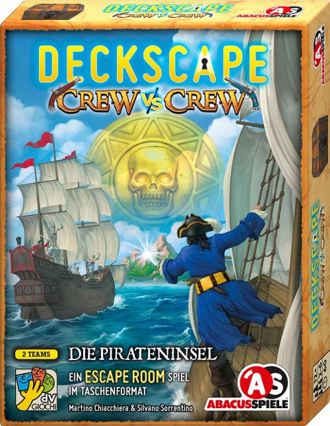Deckscape - Crew vs Crew - Die Pirateninsel - Martino Chiacchiera, Silvano Sorrentino