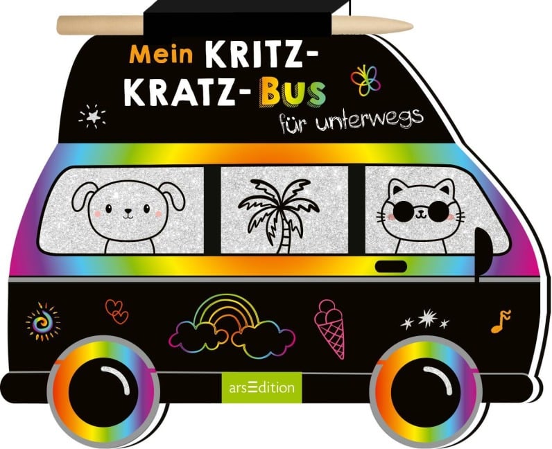 Mein Kritzkratz-Bus für unterwegs - 