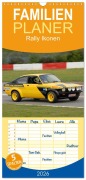 Cover-Bild zum Titel 'Familienplaner 2026 - Rally Ikonen mit 5 Spalten (Wandkalender, 21 x 45 cm) CALVENDO' von 'Insideportugal Insideportugal'