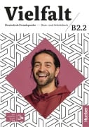 Cover-Bild zum Titel 'Vielfalt B2.2. Kurs-und Arbeitsbuch plus interaktive Version' von 'Dagmar Giersberg, Urs Luger, Arwen Dammann, Lukas Mayrhofer, Oliver Bayerlein'