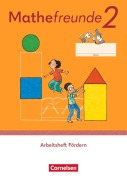 Cover-Bild zum Titel 'Mathefreunde 2. Schuljahr. Arbeitsheft Fördern' von ''