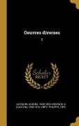 Cover-Bild zum Titel 'Oeuvres diverses' von 'Eugène Lefébure, G. Maspero, Philippe Virey'