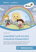 Cover-Bild zum Titel 'Leserätsel rund um eine turbulente Klassenfahrt' von ''