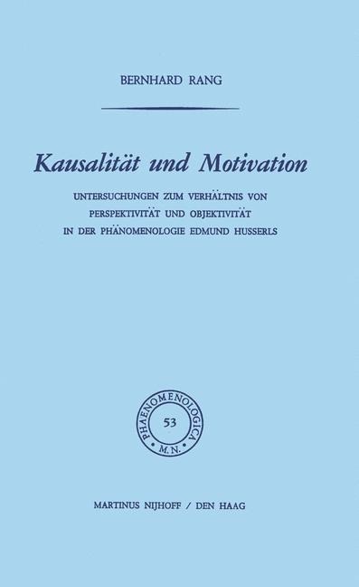 Kausalität und Motivation - B. Rang