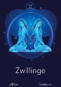Sternzeichen Zwillinge Notizbuch | Designed by Alfred Herler - Herler Books¿