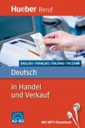 Cover-Bild zum Titel 'Deutsch in Handel und Verkauf. Englisch, Französisch, Italienisch, Russisch' von 'Inge Kunerl, Leila Finger'