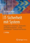 Cover-Bild zum Titel 'IT-Sicherheit mit System' von 'Klaus-Rainer Müller'