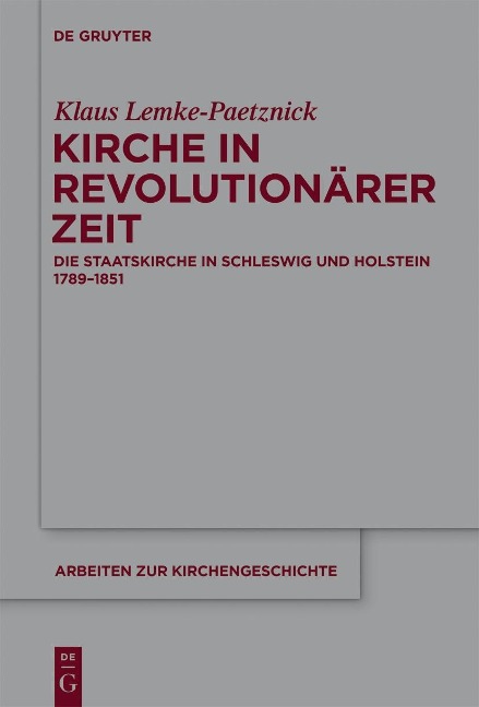 Kirche in revolutionärer Zeit - Klaus Lemke-Paetznick
