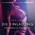 Cover-Bild zum Titel 'Die Einladung: Erotische Novelle (Ungekürzt)' von 'Lea Lind'