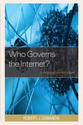Cover-Bild zum Titel 'Who Governs the Internet?' von 'Robert J. Domanski'