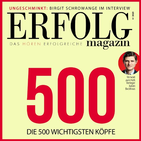 ERFOLG Magazin 4/2020 - Backhaus