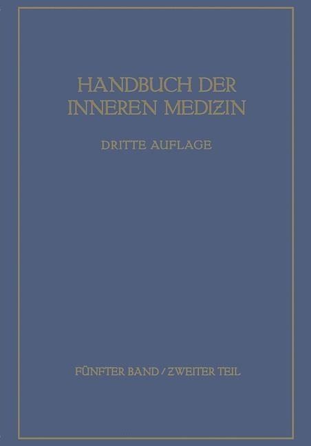 Spezielle Pathologie 2 - H. Altenburger, Gustav Von Bergmann, Leo Mohr