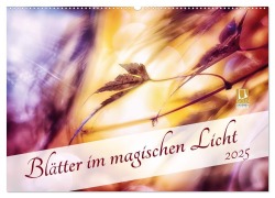 Blätter im magischen Licht (Wandkalender 2025 DIN A2 quer), CALVENDO Monatskalender - Nicc Koch