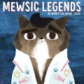 Mewsic Legends 2025 12 X 12 Wall Calendar - 