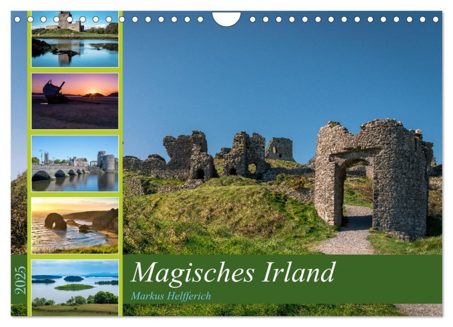 Magisches Irland 2025 (Wandkalender 2025 DIN A4 quer), CALVENDO Monatskalender - Markus Helfferich