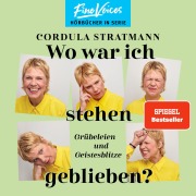 Cover-Bild zum Titel 'Wo war ich stehen geblieben?' von 'Cordula Stratmann'