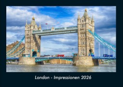 Cover-Bild zum Titel 'London - Impressionen 2026 Fotokalender DIN A4' von 'Tobias Becker'