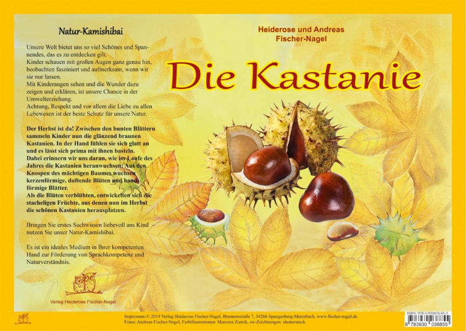 Natur-Kamishibai Die Kastanie - Heiderose Fischer-Nagel, Andreas Fischer-Nagel