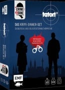 Cover-Bild zum Titel 'Crime & Dine - Tatort - Das Krimi-Dinner-Set zu Deutschlands beliebtester Kult-Krimireihe' von 'Paperdice Holding GmbH'