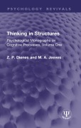 Cover-Bild zum Titel 'Thinking in Structures' von 'Z. P. Dienes, M. A. Jeeves'