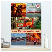 Cover-Bild zum Titel 'Feuerwehr - im Einsatz weltweit (hochwertiger Premium Wandkalender 2026 DIN A2 hoch), Kunstdruck in Hochglanz' von 'Peter Roder'