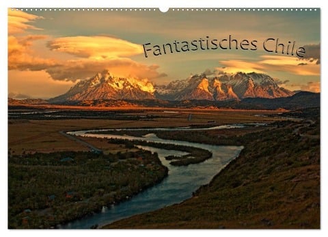 Fantastisches Chile (Wandkalender 2025 DIN A2 quer), CALVENDO Monatskalender - Michael Voß