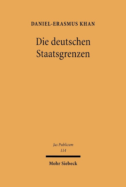 Die deutschen Staatsgrenzen - Daniel-Erasmus Khan