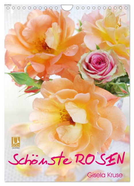 Schönste Rosen (Wandkalender 2026 DIN A4 hoch), CALVENDO Monatskalender - Gisela Kruse