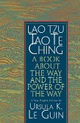 Cover-Bild zum Titel 'Lao Tzu: Tao Te Ching' von 'Ursula K. Le Guin'