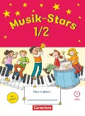 Musik-Stars - Grundwissen 1./2. Schuljahr - Übungsheft mit Lösungen und Audio-CD - Solveig Wezel