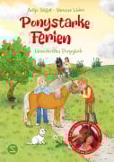 Cover-Bild zum Titel 'Ponystarke Ferien. Unverhofftes Ponyglück (Band 2)' von 'Antje Szillat, Vanessa Holm'