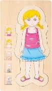 Cover-Bild zum Titel 'Schichtenpuzzle Anatomie Mädchen' von ''