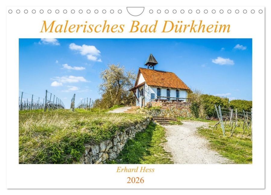 Malerisches Bad Dürkheim (Wandkalender 2026 DIN A4 quer), CALVENDO Monatskalender - Erhard Hess