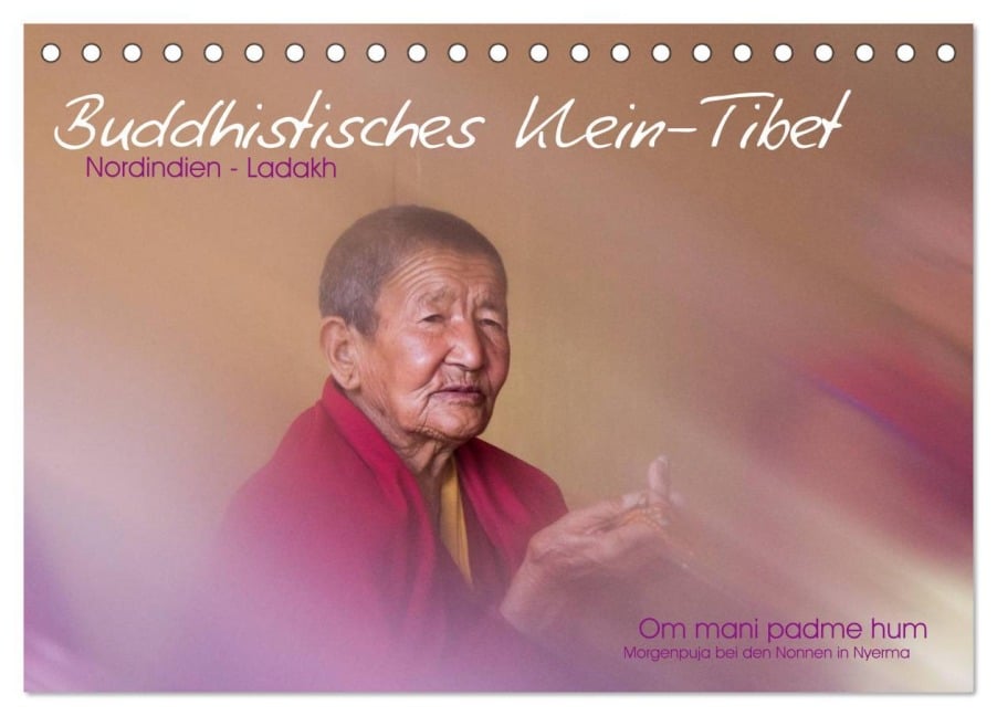 Buddhistisches Klein-Tibet (Tischkalender 2025 DIN A5 quer), CALVENDO Monatskalender - Barbara Esser