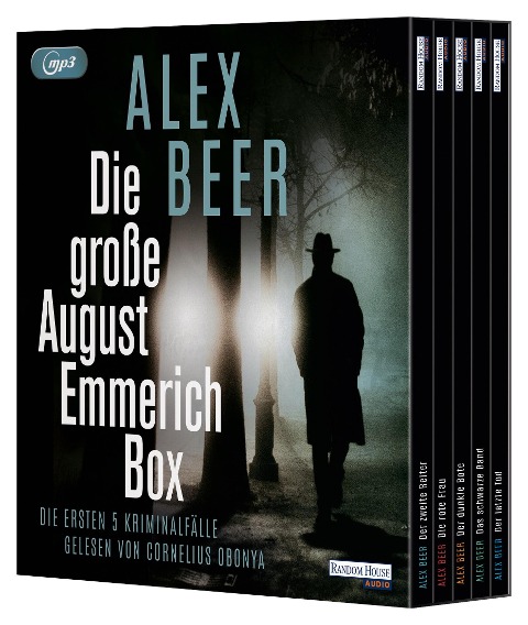 August Emmerich Box - Der zweite Reiter - Die rote Frau - Der dunkle Bote - Das schwarze Band - Der letze Tod - Alex Beer