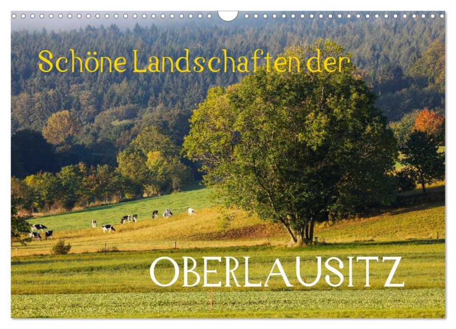 Schöne Landschaften der Oberlausitz (Wandkalender 2026 DIN A3 quer), CALVENDO Monatskalender - Anette/Thomas Jäger
