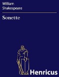 Cover-Bild zum Titel 'Sonette' von 'William Shakespeare'