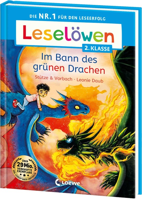 Leselöwen 2. Klasse - Im Bann des grünen Drachen - Stütze & Vorbach