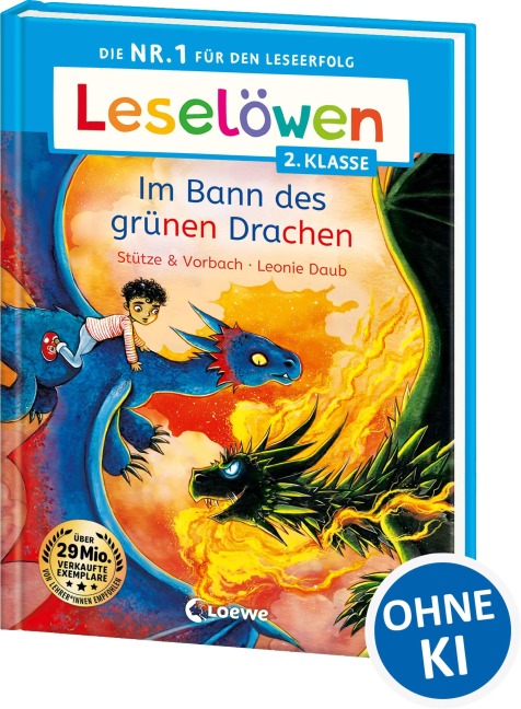 Leselöwen 2. Klasse - Im Bann des grünen Drachen - Stütze & Vorbach