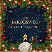 Cover-Bild zum Titel 'Der Jakobsweg-Adventskalender' von 'Charlotte Frank'