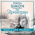 Cover-Bild zum Titel 'Die Reporterin - Worte der Wahrheit' von 'Teresa Simon'