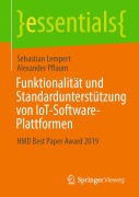 Cover-Bild zum Titel 'Funktionalität und Standardunterstützung von IoT-Software-Plattformen' von 'Sebastian Lempert, Alexander Pflaum'