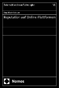 Cover-Bild zum Titel 'Reputation auf Online-Plattformen' von 'Lina Marie Schauer'